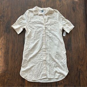 Old Navy Women Linen Dress